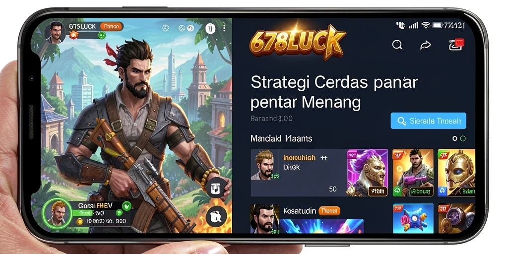 Tampilan gameplay seru dari 678LUCK yang penuh strategi.