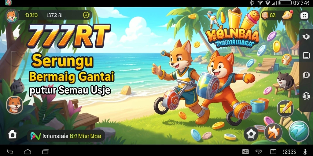 Tampilan screenshot 777RT menampilkan gameplay yang seru dan interaktif.