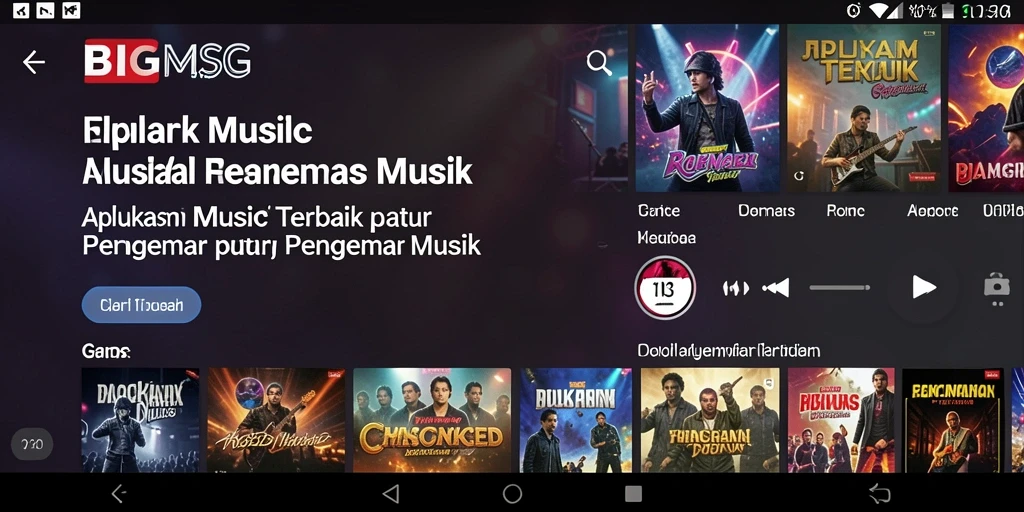 Tampilan gameplay BIGMSG yang seru dan interaktif.