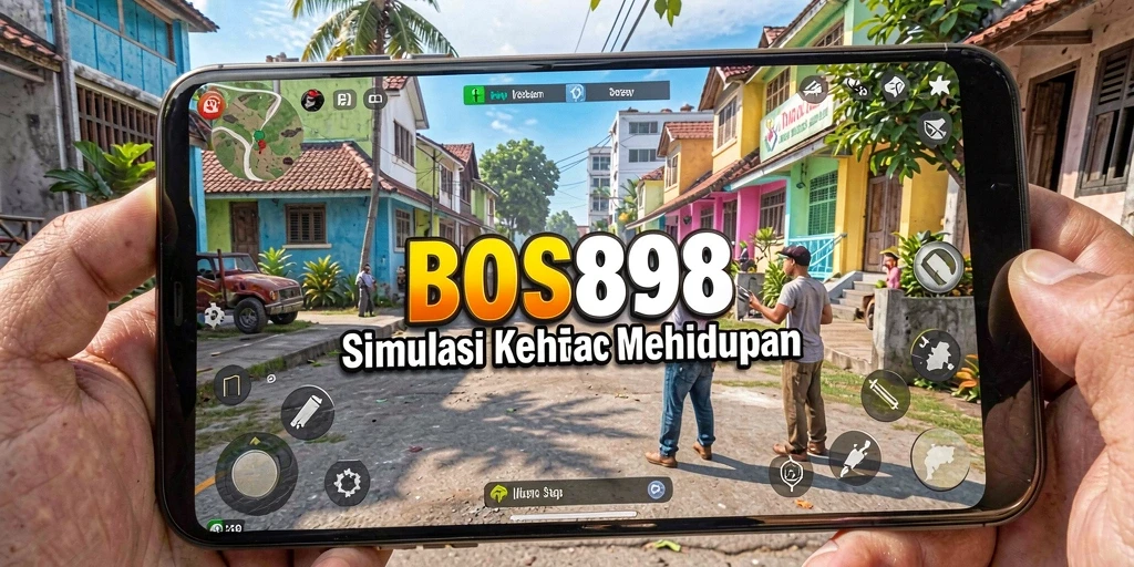 Tampilan screenshot dari gameplay BOS898 yang menunjukkan interaksi karakter yang menarik.