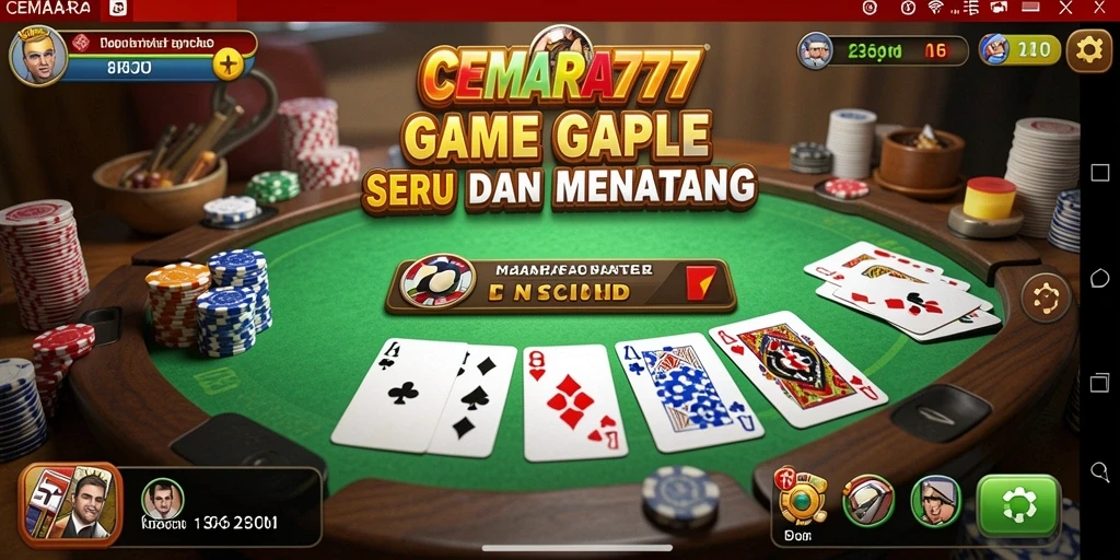 Tampilan menarik dari gameplay CEMARA777 yang seru.