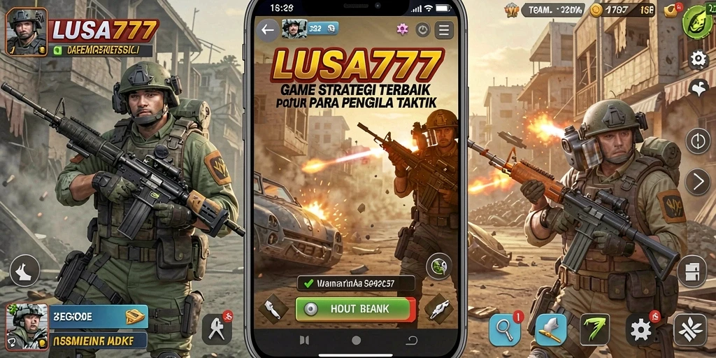 Screenshot game LUSA777 menampilkan aksi taktik yang mendebarkan.