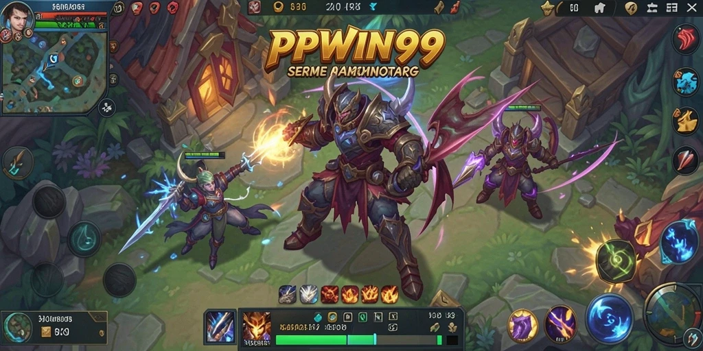 Gameplay seru PPWIN99 dalam dunia MMORPG yang menawan.