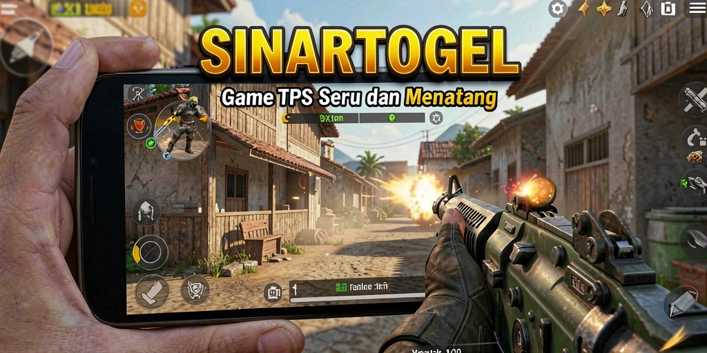 Tampak laga seru dalam gameplay SINARTOGEL di medan perang.