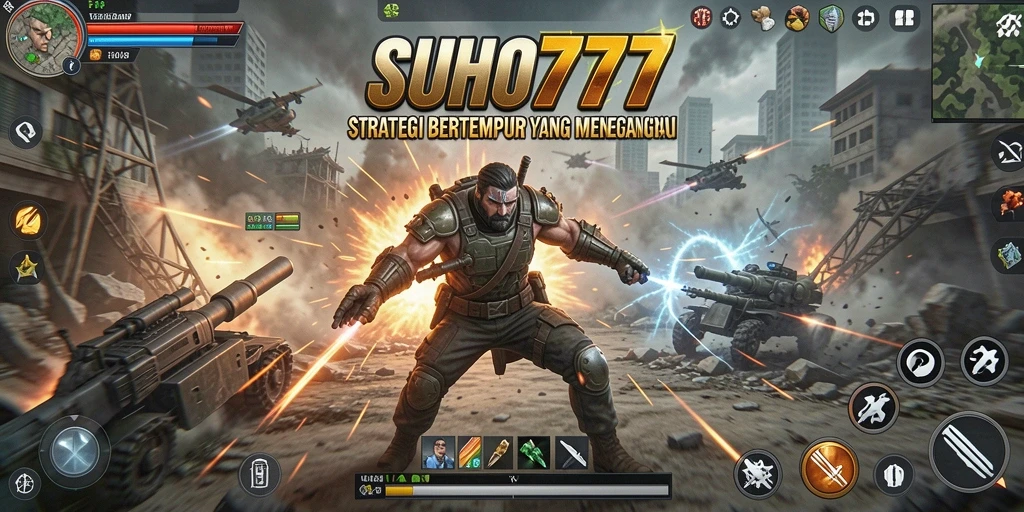 Tampilan gameplay <strong>Suhu777</strong> yang menegangkan dan penuh strategi.