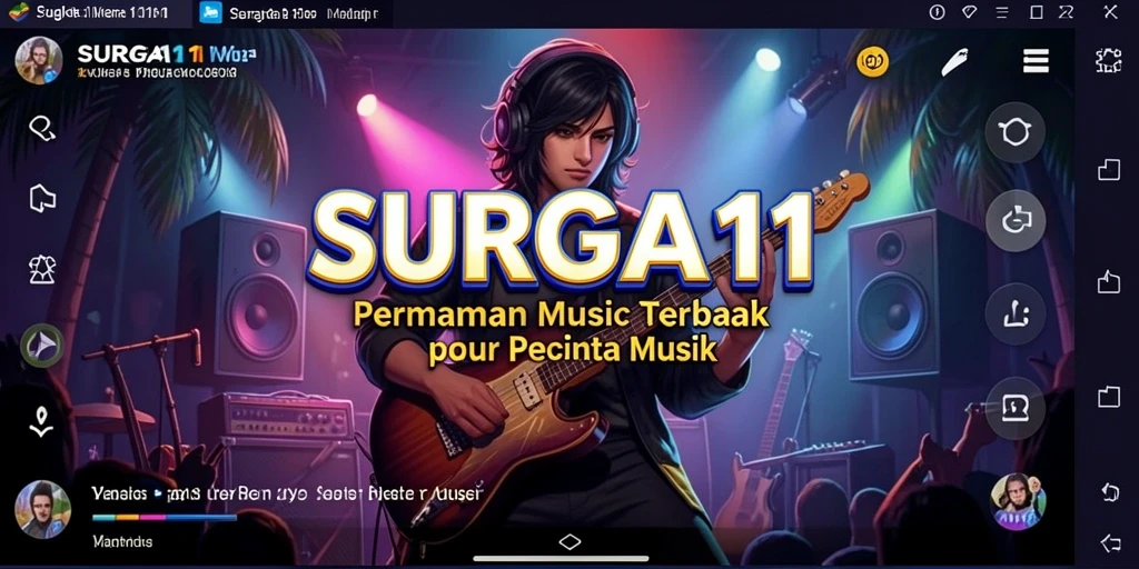 Gameplay SURGA11 menunjukkan keseruan bermain musik dan berkolaborasi.